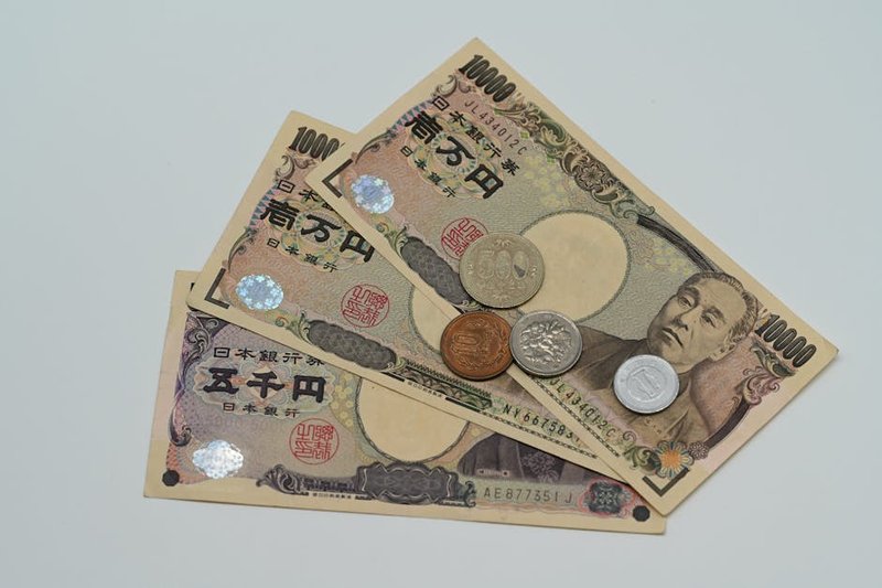 Money handling in Japan