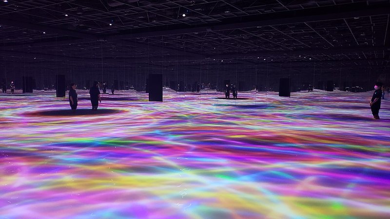 teamLab immersive art experience